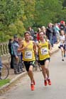 Johnny Mellor (Liverpool Harriers & AC) ran the fastest time of the day overtaking Christopher Mack (Newham & Essex Beagles) in the mens ERRA National Road Relays.